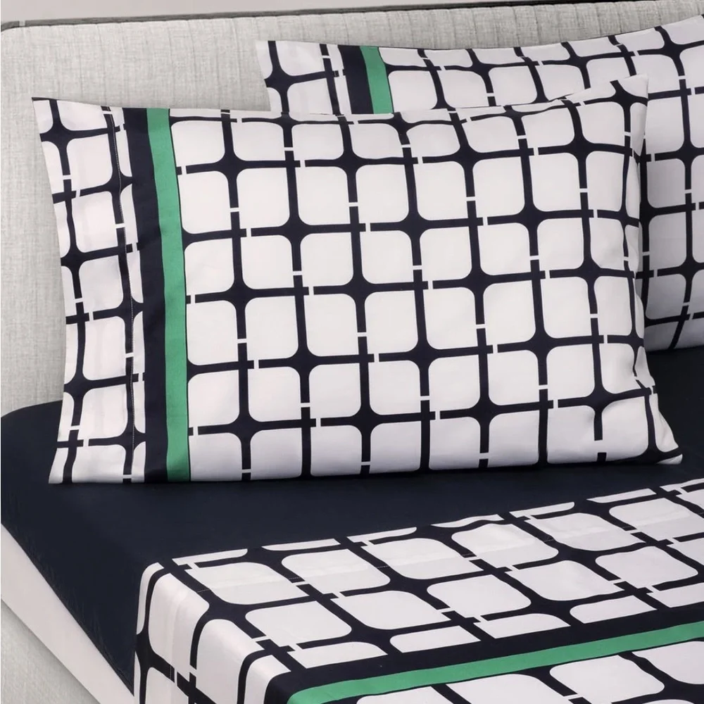 NWT Brooks Brothers Queen Sheet Set